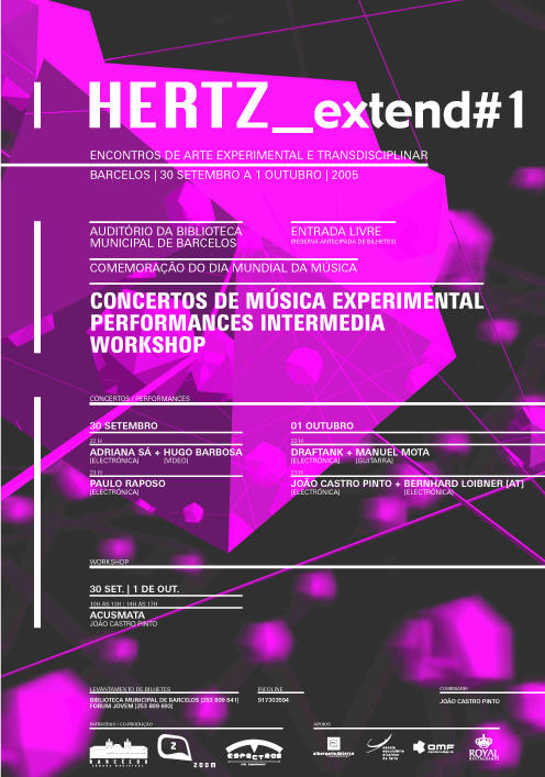 HERTZ_extend#1 2005 — festival poster